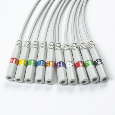 Rupture des adaptateurs 989803101701 40498E 4.00MM ECG de tresse de pièces d'ECG à l'adaptateur de prise de banane