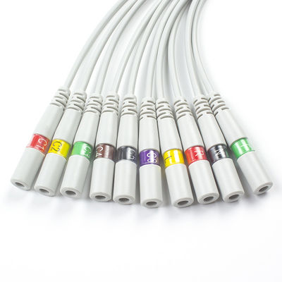 Aiguille de banane pour cliper adaptateur ECG adaptateur queue de cochon 3.00MM connecteur d'électrode ECG IEC