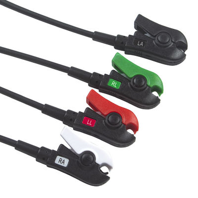 Fils translucides du rayon X ECG Radiotranslucent d'avance du fil 5 de radio du style IRM de Philips aa