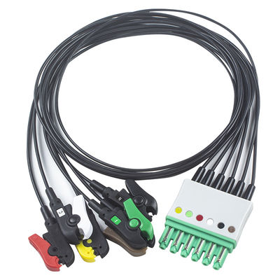 Fil de connexion translucide de l'avance IRM ECG du rayon X 5 de fil de radio de Siemens Drager