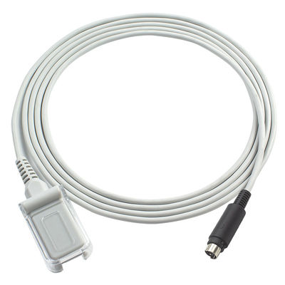 Le capteur de Biosys SpO2 câblent 6 le câble d'extension de Pin To DB9 SpO2 2.4M TPU
