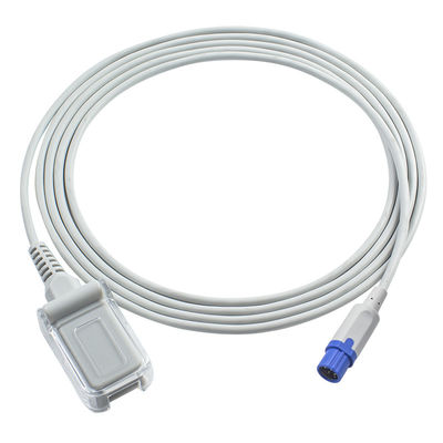 Le capteur de Shenmei SpO2 câblent 8 le câble d'adaptateur de Pin To 9Pin SpO2 pour des cliniques/hôpitaux
