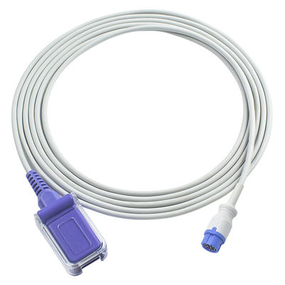 Le capteur de la technologie SpO2 d'Anke ASC-553 N-ellcor Oxi-max câblent l'extension de l'adaptateur SpO2 câblent le câble patient