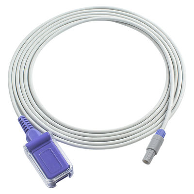 Câble compatible N-ellcor Oxi-max 3M Cable du capteur SpO2 de Comen