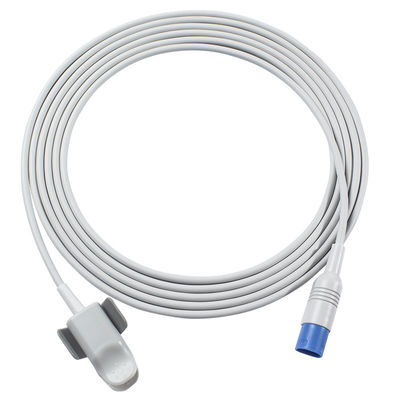 Rectangle adulte réutilisable 8Pin de capteur de l'agrafe SpO2 de doigt de Philips M1196A