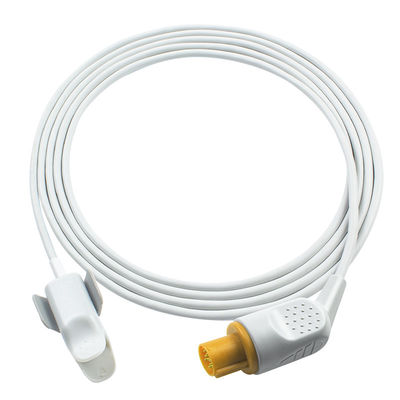 GE Hellige Compatible avec connexion directe Capteur SpO2 réutilisable 7 broches Adult SMK SMC SMU SMS SMV SpO2