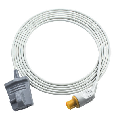 GE Hellige Compatible avec connexion directe Capteur SpO2 réutilisable 7 broches Adult SMK SMC SMU SMS SMV SpO2