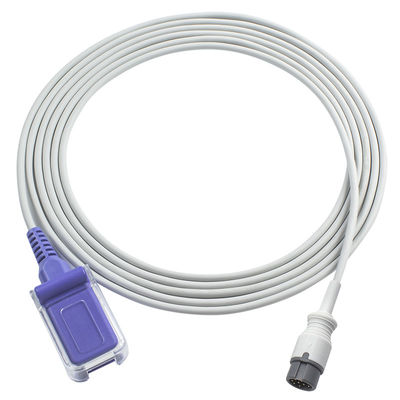 Capteur Mindray SpO2 câble Ne-llcor O-ximax adaptateur câble 8 épingles 2.4M