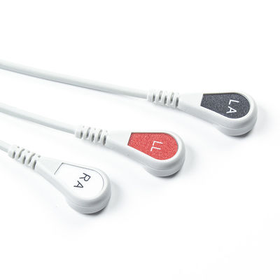 Pour Stryker > Med-tronics > Physio Control Compatible Cable ECG à connexion directe et fils de plomb - 11110-000029
