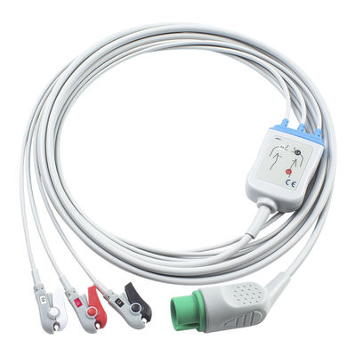 TPU Spacelabs Compatible 3 Capteur de câble de plomb AHA
