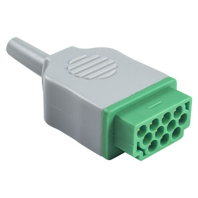Câble d'électrocardiogramme d'avance de GE Healtcare Marquette 10 pour la banane SOLAIRE 4,0 du CEI de module d'Eagle Mac Lab PDM de tiret de Cathédrale-laboratoire