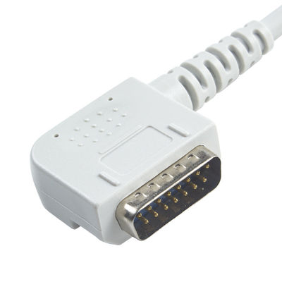 L'électrocardiogramme de Kenz câblent K131 le câble de la banane 4,0 pour 108 109 110 1210 1211 601 le câble lié directement du CEI ECG de Cardico 302