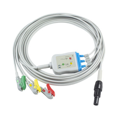 Welch allyn Propaq LT câbles ECG et câbles de plomb câble de patient 3 câble de plomb ECG câble de plomb 008-0879-00 IEC Snap