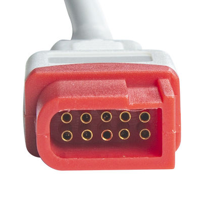 Les laboratoires spatiaux rectangulaire 10 pin à ronde 6 pin câble d'adaptateur IBP câble d'extension IBP 0,3 mètre