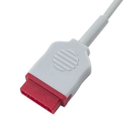Cable d'adaptateur GE IBP 2*Abbott Cable d'extension IBP à 6 broches pour le transducteur / moniteur de patient