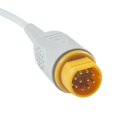 Cable d'adaptateur à double IBP de S-iemens/Draeger, de 10 à 7 broches