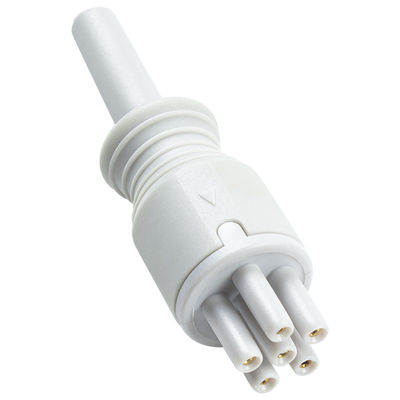 Pour Omron > Colin, câble ECG et câbles plombs à connexion directe compatibles 5Lead IEC Grabber
