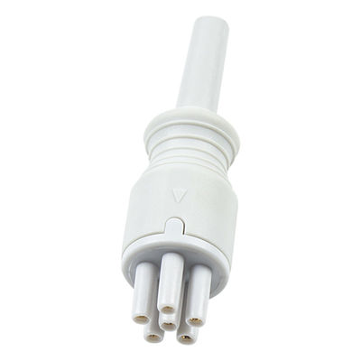 Pour Omron > Colin, câble ECG et câbles plombs à connexion directe compatibles 5Lead IEC Grabber