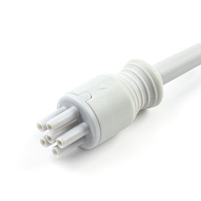 Pour Omron > Colin, câble ECG et câbles plombs à connexion directe compatibles 5Lead IEC Grabber