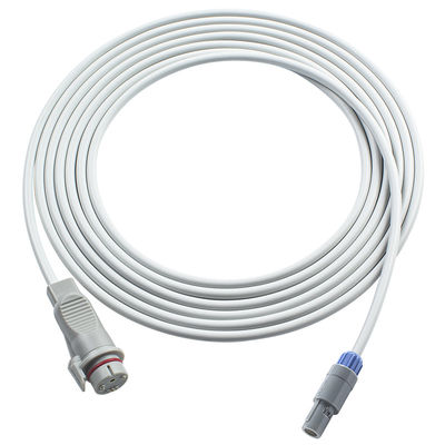 Cable d'adaptateur IBP à 6 broches de Colin compatible avec Edward/BD/Abbott/Utah pour le capteur de pression