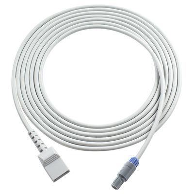 Cable d'adaptateur IBP à 6 broches de Colin compatible avec Edward/BD/Abbott/Utah pour le capteur de pression