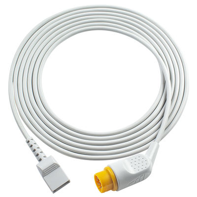 Cable d'adaptateur IBP compatible avec Siemens Connecteur Medex Abbott