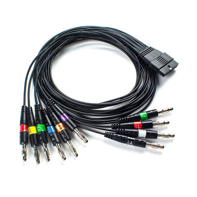 10 câbles électrocardiogrammes pour le patient AHA pour FT-1 Code 2.400331 pour le réfrigérateur S