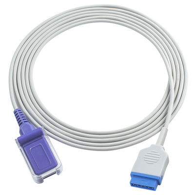 Cliniques et hôpitaux câble d'adaptateur SpO2 - 2021406-001 compatible pour les soins de santé génétiquement modifiés