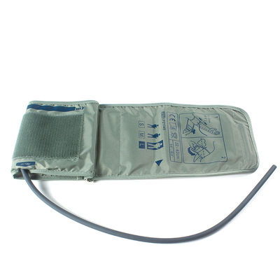 Manche de sphygmomanomètre NIBP Manche adulte de grande taille Sphygmomanomètre tube unique 22-42 cm