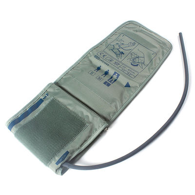 Manche de sphygmomanomètre NIBP Manche adulte de grande taille Sphygmomanomètre tube unique 22-42 cm