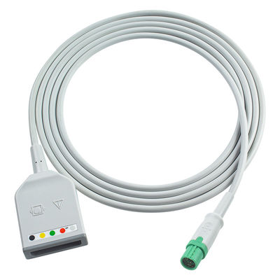 S-iemens Drager 7 épingles câble adaptateur ECG Draeger câble ECG Infinity Delta XL 5592162 câbles d'extension ECG