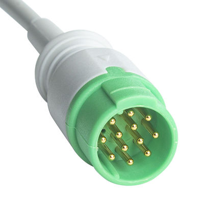 Biolight 12 broches câble d'adaptateur ECG câble ECG M7000 M8000A M8500 M9500 câbles d'extension ECG