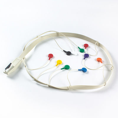 Compatible avec Mortara X12 + Holter ECG Cable Mortara ECG Holter Mortara Cable 10 coup de plomb