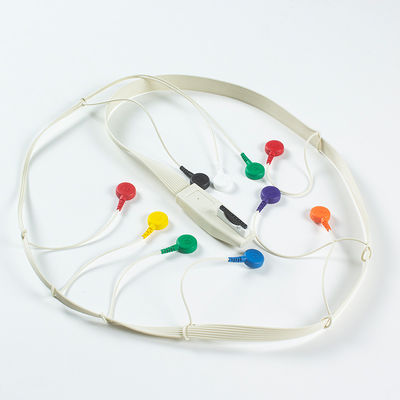 Compatible avec Mortara X12 + Holter ECG Cable Mortara ECG Holter Mortara Cable 10 coup de plomb