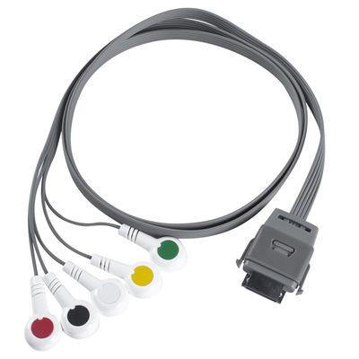TPU Edan 5Lead ECG Holter Cable IEC Temps de conservation 24 mois pour les instruments biomédicaux