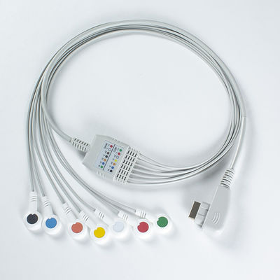 Cable d' ECG pour le DMS 300-3A, ECG 7 Holter de plomb