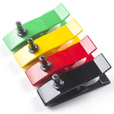 Adaptateurs de pinces pour membres pédiatriques multicolores avec connecteur à extrémité rapide et revêtement Ag/Cl