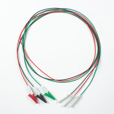 Cable d'ECG compatible avec le type Animal Din pour le capteur 3Lead