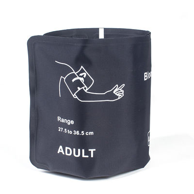 NIBP mâchoire pour adultes Tube unique sans vessie 27.5-36.5 cm Manche en nylon