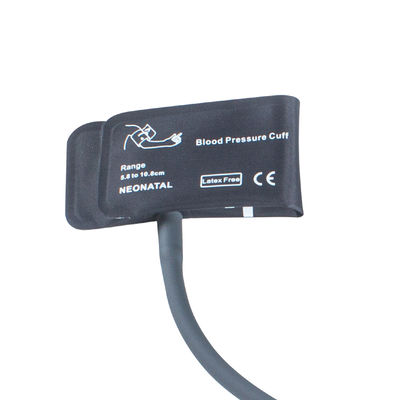 Neonat NIBP manchette sans vessie Tube unique de 5,8-10,8 cm manchette en nylon
