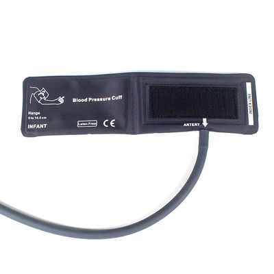 Manche infante NIBP sans vessie Tube unique 9-14.8 cm Manche en nylon