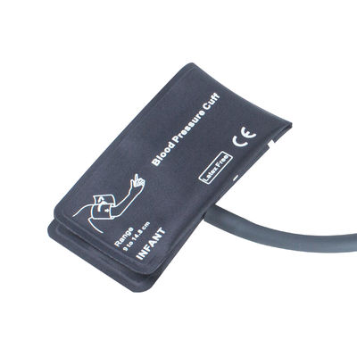 Manche infante NIBP sans vessie Tube unique 9-14.8 cm Manche en nylon