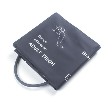 Coiffure de cuisse adulte NIBP sans vessie Tube unique 46-66cm Coiffure en nylon