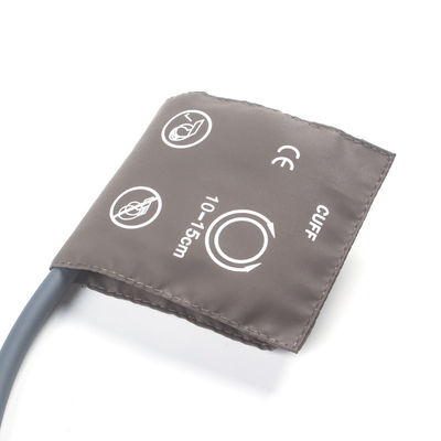 Manche NIBP réutilisable pour nourrissons Tube unique 10-15 cm Manche TPU Marron M1571A 989803104141