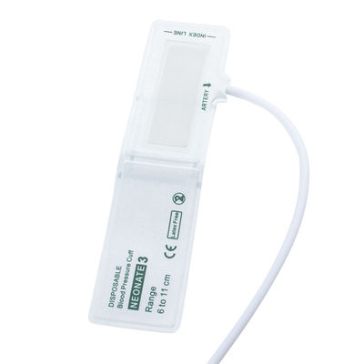 Tuyaux uniques Taille 3 6-11 cm Neonatal jetable NIBP Manche Durée de conservation 24 mois