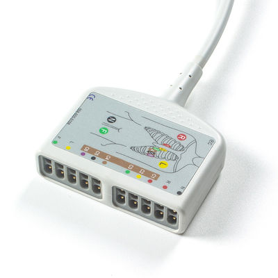 Cable électrocardiogrammique flexible 22341809 pour la surveillance des adultes et des enfants