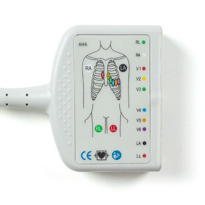 Cable de tronc d'ECG Fukuda ME compatible pour le Fukuda Cardisuny, KP-500, KP-500D