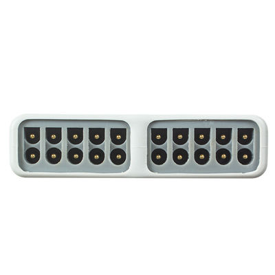 Cable de tronc d'ECG Fukuda ME compatible pour le Fukuda Cardisuny, KP-500, KP-500D
