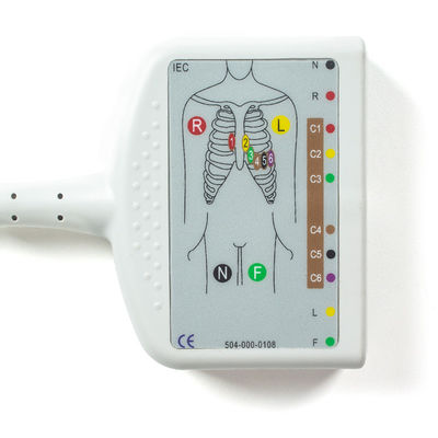 10Lead ECG sans latex, câble de tronc pour le cardiose EK36 EK403 EK41 EK413 EK43 EK512 EK53