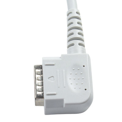 Cable électrocardiogrammatique sans latex 15Pin 10Lead IEC/AHA pour 108 109 110 1210 1211 601 Cardico 302